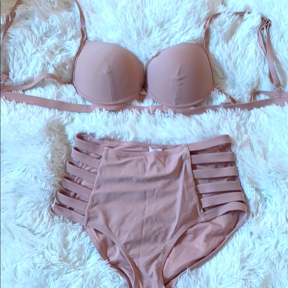 Soft Pink Swimsuit